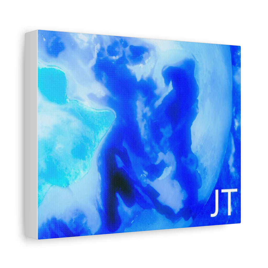 Matte Canvas from Blue The Journey, Stretched, 1.25"