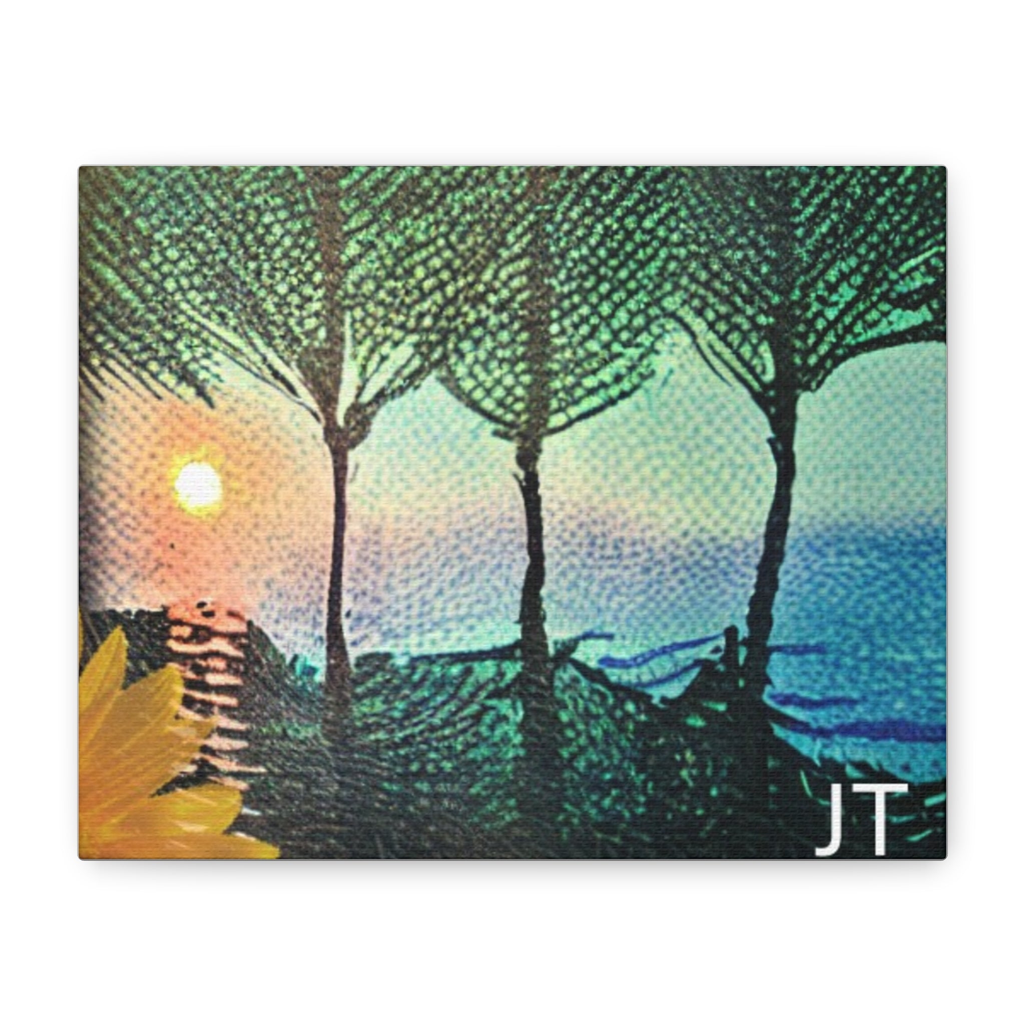JT's Art: Matte Canvas, Horizontal, 10'' x 8'' x 1.25"