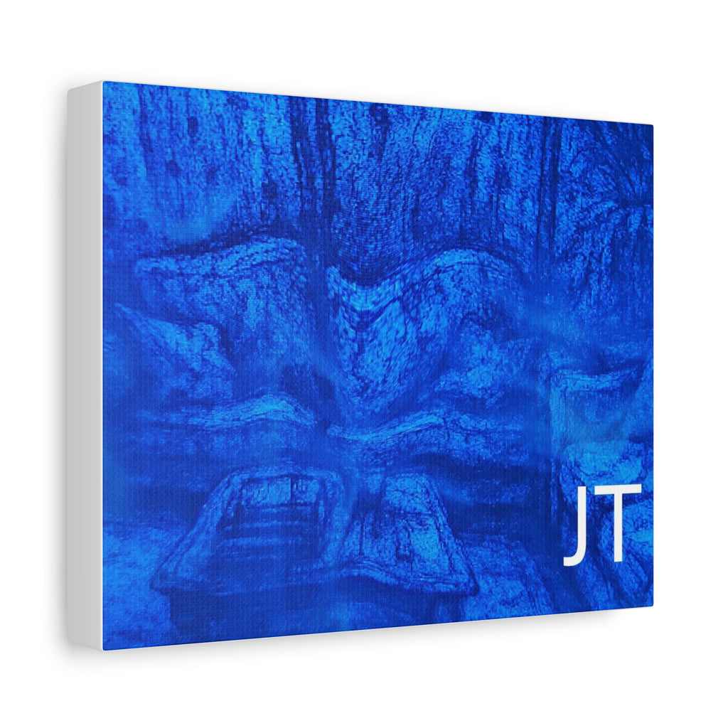 Matte Canvas from Blue The Journey, Stretched, 1.25"