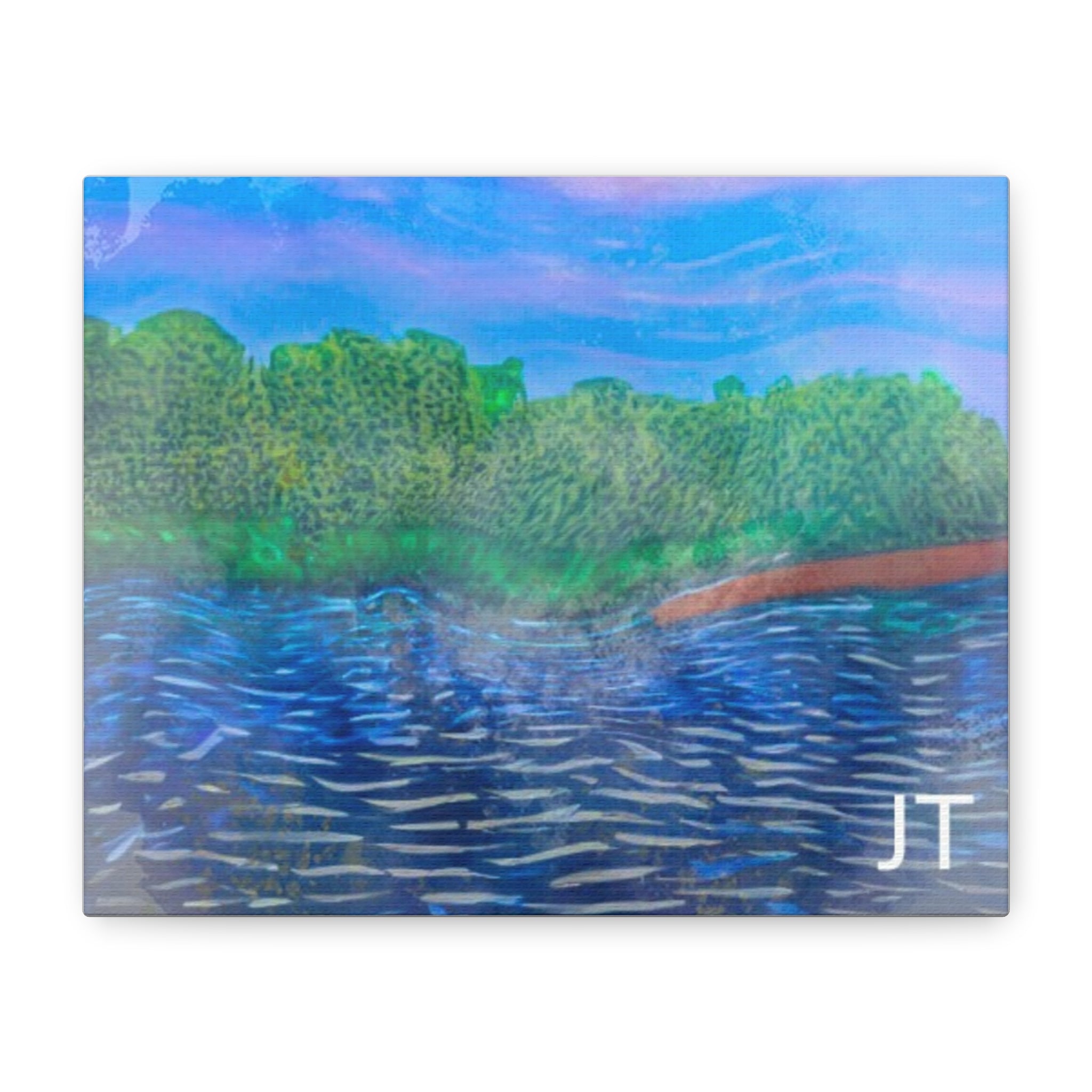 JT's Art: Matte Canvas, Horizontal, 10'' x 8'' x 1.25"
