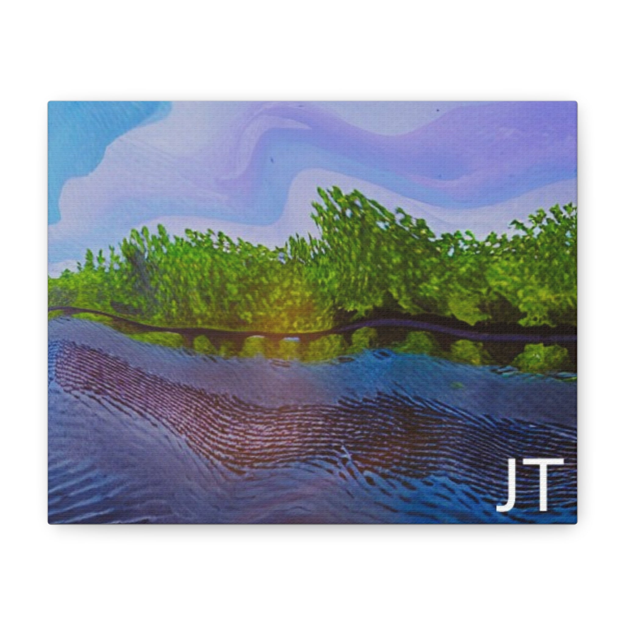 JT's Art: Matte Canvas, Horizontal, 10'' x 8'' x 1.25"